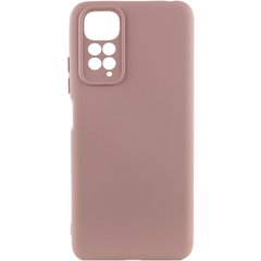 Чехол для Xiaomi Redmi 10 Silicone Full camera закрытый низ + защита камеры Розовый / Pink Sand