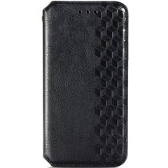 Кожаный чехол книжка GETMAN Cubic (PU) для Samsung Galaxy S20 FE (Черный)