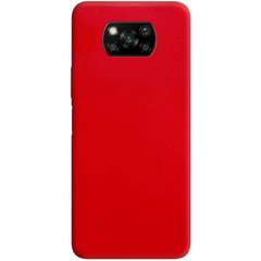 Силіконовий чохол Candy для Xiaomi Poco X3 NFC (червоний)