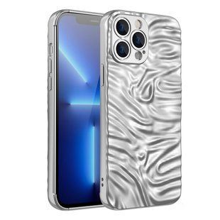 Чехол для iPhone 12 Pro Max Paper Case Silver Matte
