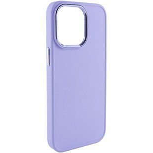 TPU чохол Bonbon Metal Style для Apple iPhone 12 Pro Max (6.7") Бузковий / Dasheen