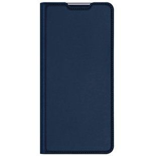 Чехол-книжка Dux Ducis с карманом для визиток для Xiaomi Mi 10T Lite / Redmi Note 9 Pro 5G (Синий)