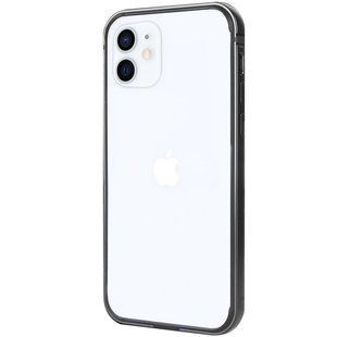 Metal + PC Бампер G-Case The Grand Series для Apple iPhone 12 mini (5.4") (Чорний)