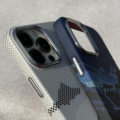 Карбоновый чехол для Apple iPhone 15 Pro Max LUXO Carbon Case with Magsafe