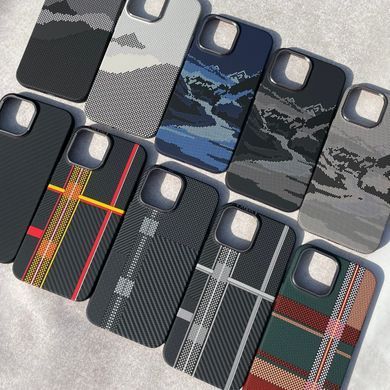 Карбоновый чехол для Apple iPhone 15 Pro Max LUXO Carbon Case with Magsafe