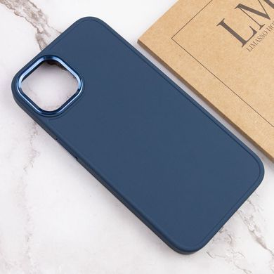 TPU чехол Bonbon Metal Style для Apple iPhone 14 Pro Max (6.7") Синий / Cosmos blue