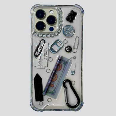 Чохол для iPhone 13 Pro Lyuto case B Series Black
