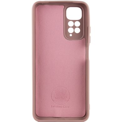 Чехол для Xiaomi Redmi 10 Silicone Full camera закрытый низ + защита камеры Розовый / Pink Sand