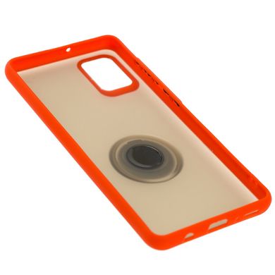 Чохол для Samsung Galaxy A31 (A315) LikGus Maxshield Magnetic Ring червоний