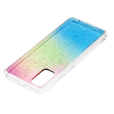 Чохол для Samsung Galaxy A41 (A415) Wave confetti веселка