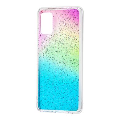 Чехол для Samsung Galaxy A41 (A415) Wave confetti радуга