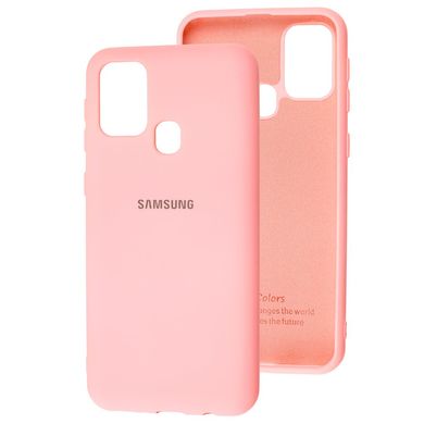 Чехол для Samsung Galaxy M31 (M315) My Colors Full розовый c закрытым низом и микрофиброю