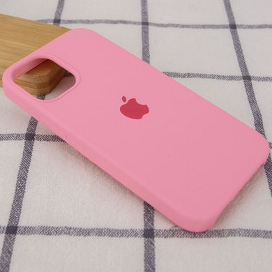 Чехол silicone case for iPhone 12 Pro / 12 (6.1") (Розовый / Light pink)