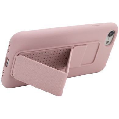 Чохол Silicone Case Hand Holder для Apple iPhone 7/8 / SE (2020) (4.7") (Рожевий / Pink Sand)