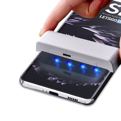 Защитное 3D стекло Mocolo с УФ лампой для Samsung Galaxy S21 Ultra (Прозрачный)