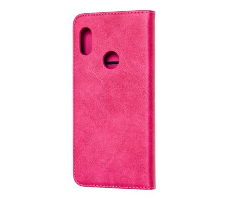 Чохол книжка для Xiaomi Redmi Note 5 / Note 5 Pro Black magnet рожевий
