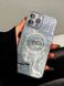 Чохол для iPhone 13 Pro прозрачный Mechanical Watches Case with MagSafe Silver