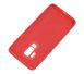 Чохол для Samsung Galaxy S9 Plus (G965) Silicone Full красный с закрытым низом и микрофиброй