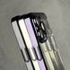 Чехол с блестками для Iphone 14 Plus Brilliant Acrylic Case + защита камеры Deep Purple