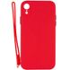 Чехол TPU Square Full Camera для Apple iPhone XR (6.1"") Красный
