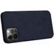 Шкіряний чохол (книжка) Nillkin Qin Series для Apple iPhone 12 Pro / 12 (6.1 "") Синій