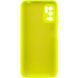 Чохол Silicone Cover Full Camera (AA) для Xiaomi Redmi Note 10 5G / Poco M3 Pro Салатовий / Neon green