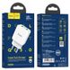 Адаптер мережевий HOCO Charmer dual port charger N6 | 2USB, 3A, 2xQC3.0, 18W | (Safety Certified) white