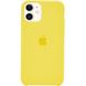 Чохол silicone case for iPhone 11 Yellow / жовтий