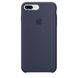 Чохол silicone case for iPhone 7 Plus / 8 Plus Midnight Blue / Темно-синій