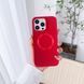 Чехол для iPhone 11 Matte Colorful Metal Frame MagSafe Red