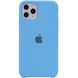 Чохол silicone case for iPhone 11 Pro Max (6.5") (Блакитний / Cornflower)
