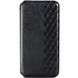 Кожаный чехол книжка GETMAN Cubic (PU) для Samsung Galaxy S20 FE (Черный)