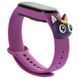 Силіконовий ремінець Cartoon Face для Xiaomi Mi Band 5 (Фіолетовий / Кот Сейлормун)