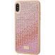 TPU чохол Bling World Rainbown Design для Apple iPhone XS Max (6.5") (Рожевий)