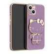 Чехол для iPhone 14 Pro Hello Kitty + зеркало Blueberry