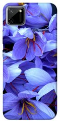 Чехол для Realme C11 PandaPrint Фиолетовый сад цветы