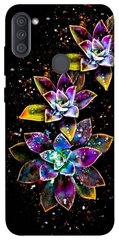 Чехол для Samsung Galaxy A11 PandaPrint Цветы цветы