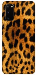 Чехол для Samsung Galaxy S20 PandaPrint Леопардовый принт животные