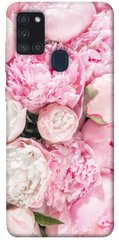 Чехол для Samsung Galaxy A21s PandaPrint Пионы цветы