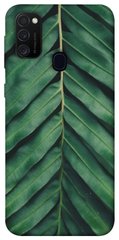 Чехол для Samsung Galaxy M30s / M21 PandaPrint Пальмовый лист цветы