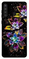 Чехол для Samsung Galaxy A21 PandaPrint Цветы цветы