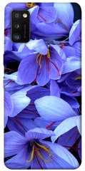 Чехол для Samsung Galaxy A41 PandaPrint Фиолетовый сад цветы