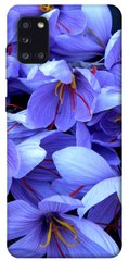 Чехол для Samsung Galaxy A31 PandaPrint Фиолетовый сад цветы