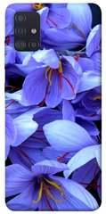 Чехол для Samsung Galaxy A51 PandaPrint Фиолетовый сад цветы