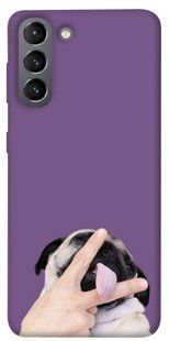 Чохол для Samsung Galaxy S21 PandaPrint Мопс тварини