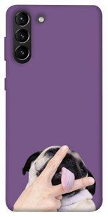 Чохол для Samsung Galaxy S21 + PandaPrint Мопс тварини