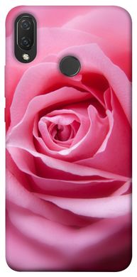 Чехол для Huawei P Smart+ 2019 PandaPrint Розовый бутон цветы