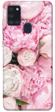 Чехол для Samsung Galaxy A21s PandaPrint Пионы цветы