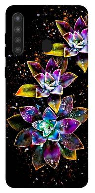 Чехол для Samsung Galaxy A21 PandaPrint Цветы цветы