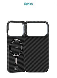 Чохол тонкий карбоновий для Iphone 17 Pro Benks ArmorAir 600D Phone Case Built with Kevlar&reg;